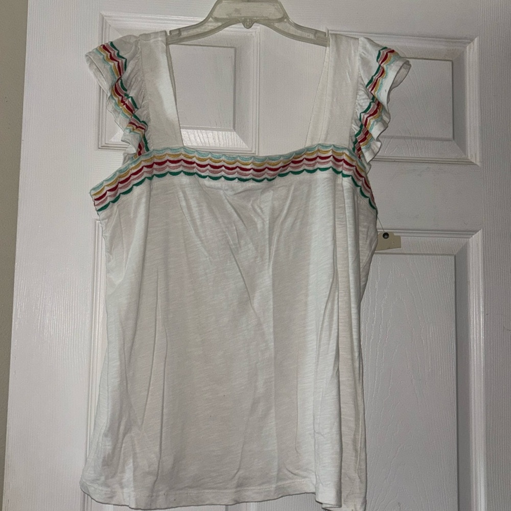 Woman’s white blouse